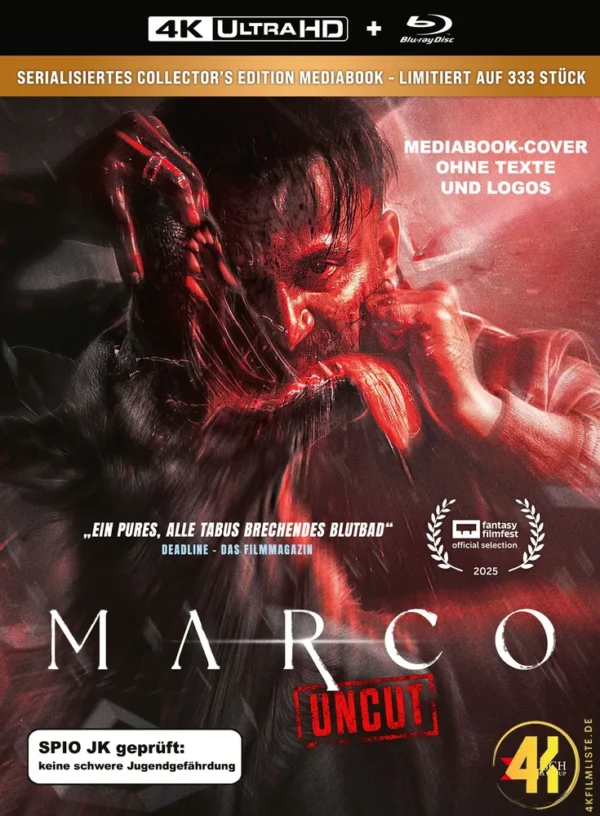 Marco (Cover D) – 4K Mediabook (UHD + Blu-ray Disc)