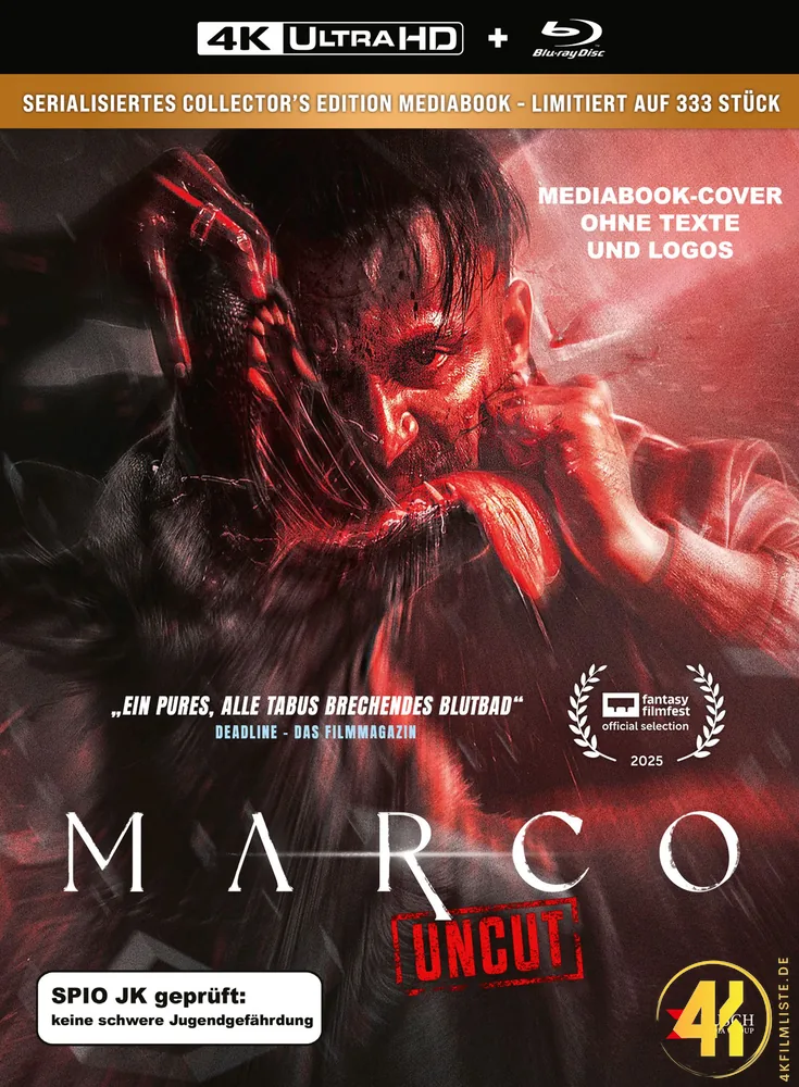 Marco 4K Mediabook Cover D Ultra HD Blu-ray Disc