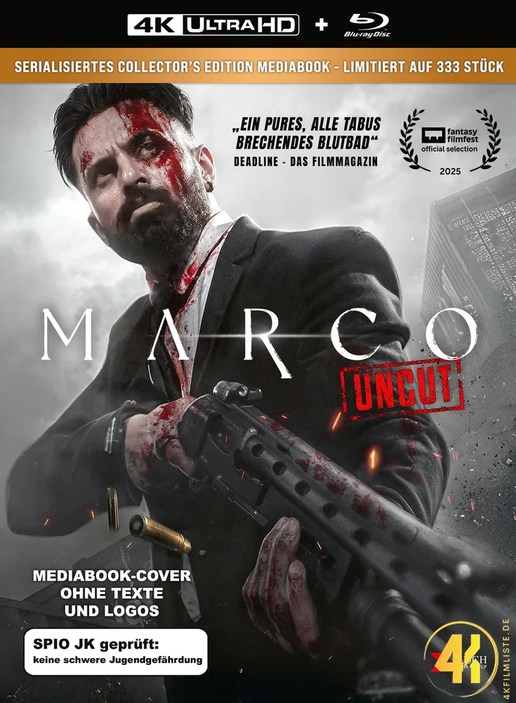 Marco 4K Mediabook Cover F Ultra HD Blu-ray Disc