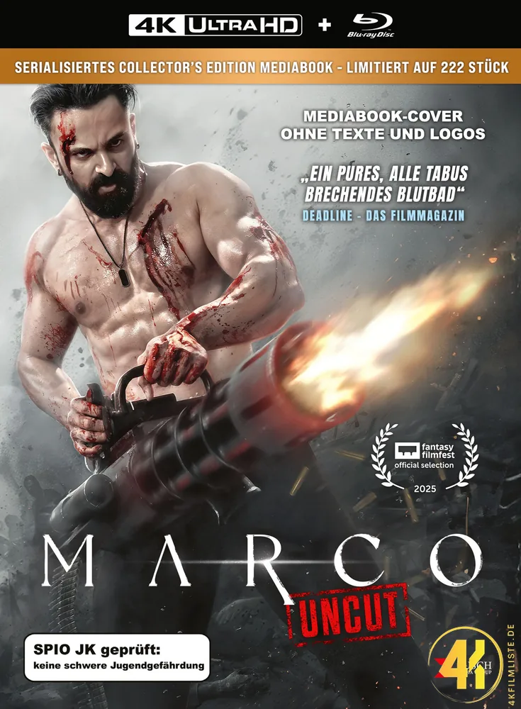 Marco 4K Mediabook Cover G Ultra HD Blu-ray Disc