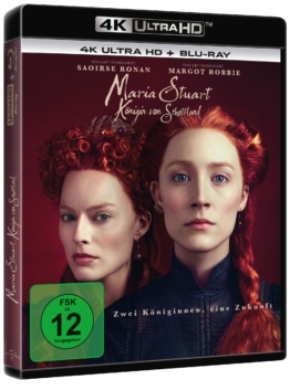 Maria Stuart (4K UHD Bluray Cover)