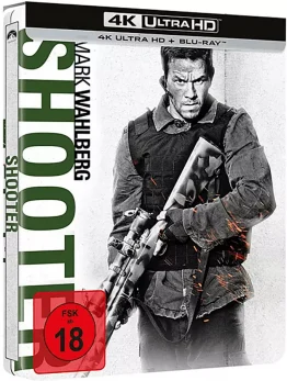 Mark Wahlberg in Shooter (2007) (4K Ultra HD Steelbook)