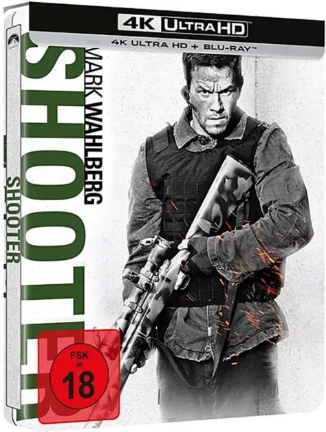 Shooter – 4K Steelbook (UHD + Blu-ray Disc)