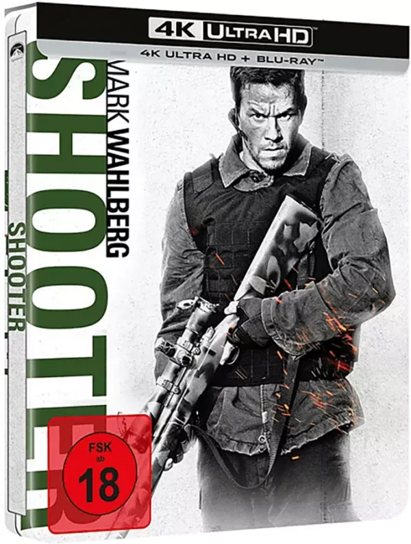 Shooter – 4K Steelbook (UHD + Blu-ray Disc)