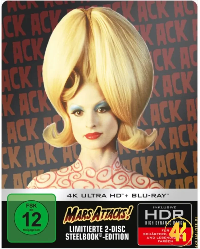 Mars Attacks! – 4K Steelbook (UHD + Blu-ray Disc)