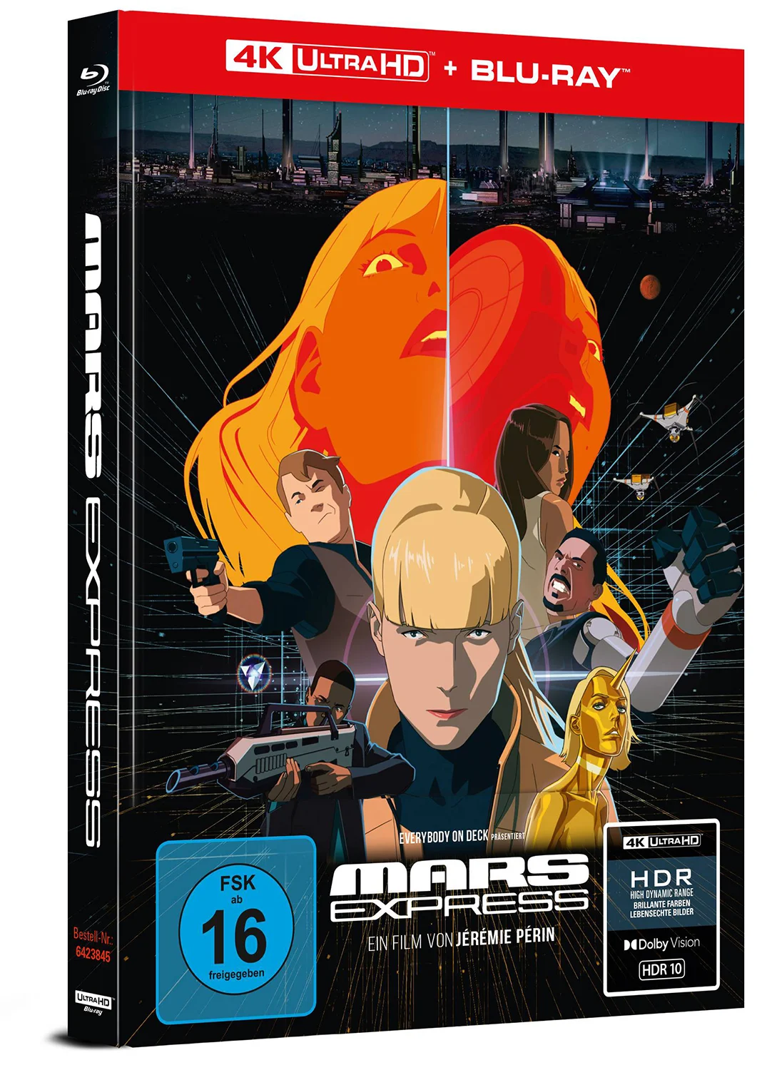 Mars Express – 4K Mediabook (UHD + Blu-ray Disc)