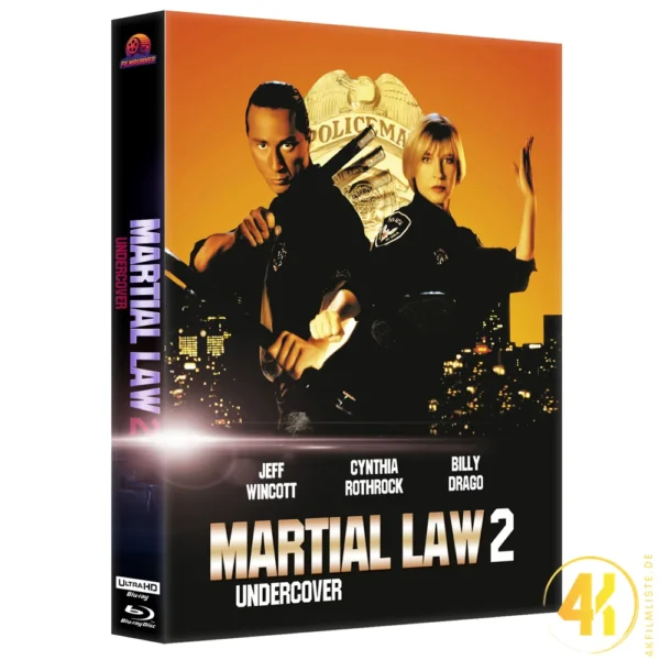 Martial Law 2: Undercover (Cover B) – 4K Steelcase (UHD + Blu-ray Disc)