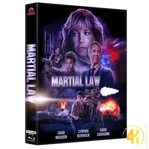 Martial Law (Cover A) – 4K Blu-ray (UHD + Blu-ray Disc)