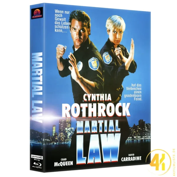 Martial Law (Cover B) – 4K Steelcase (UHD + Blu-ray Disc)