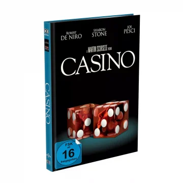 Casino 4K Mediabook (Cover C) mit Würfeln