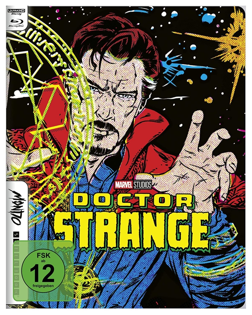 Marvels Doctor Strange 4K Mondo Steelbook (Frontansicht mit Benedict Cumberbatch)