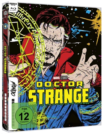 Marvels Doctor Strange 4K Mondo Steelbook mit Benedict Cumberbatch (Seite)