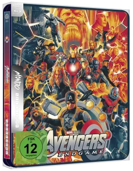 Marvels The Avengers Endgame 4K Mondo Steelbook