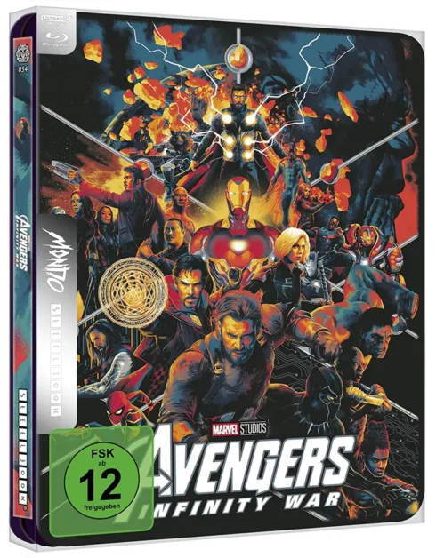 Marvel’s Avengers 3: Infinity War – 4K Mondo Steelbook (UHD + Blu-ray Disc)