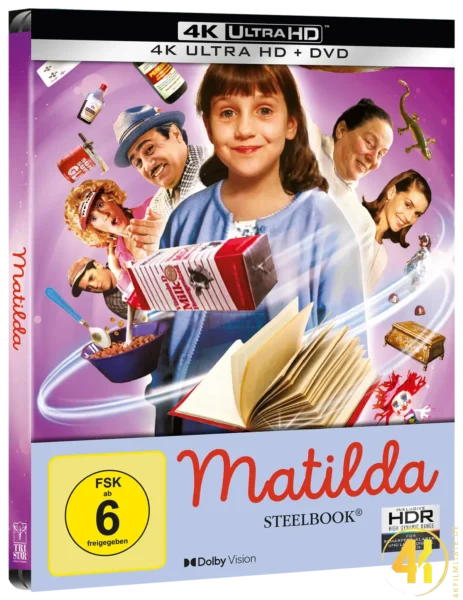 Matilda – 4K Steelbook (UHD + DVD)