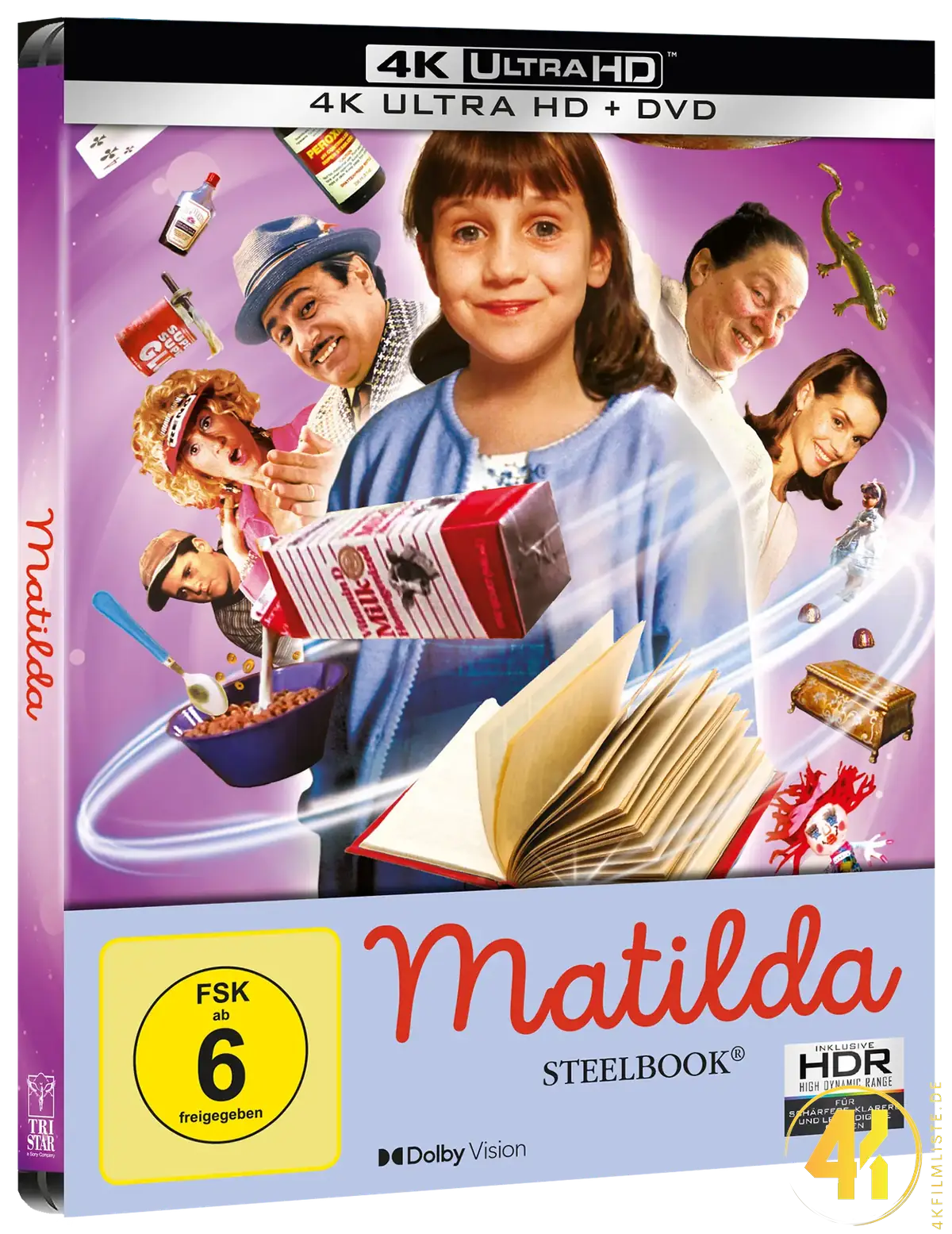 Matilda – 4K Steelbook (UHD + DVD)