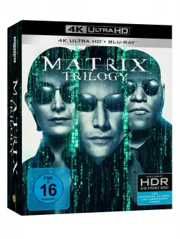4K UHD Trilogie-Cover zu Matrix