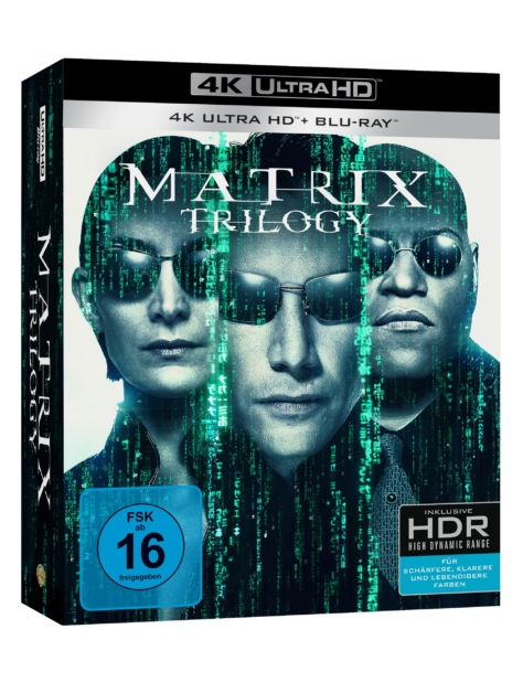 Matrix Trilogie – 4K Blu-ray (UHD + Blu-ray Disc)