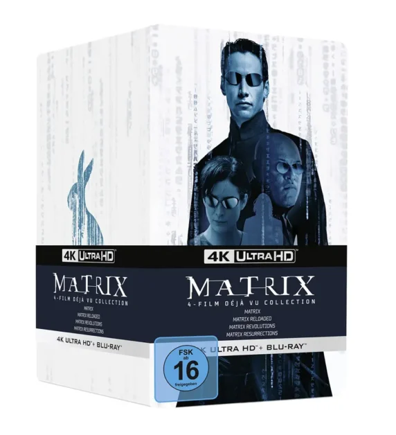 Matrix 4-Film Déjà vu Collection (11 Disc Set) – 4K Blu-ray (UHD + Blu-ray Disc)