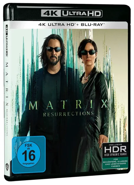 The Matrix: Resurrections – 4K Blu-ray (UHD + Blu-ray Disc)