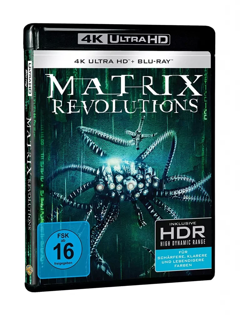 Matrix Revolutions 4K Blu-ray Disc (UHD + Blu-ray)
