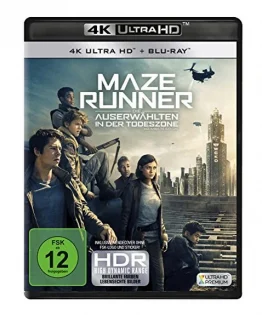 Maze Runner 3 Die Auserwählten in der Todeszone 4K Blu-ray UHD Blu-ray Disc