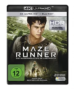 Maze Runner Die Auserwählten im Labyrinth 4K Blu-ray UHD Blu-ray Disc