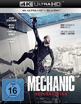 Mechanic Resurrection 4K Blu-ray UHD Blu-ray Disc