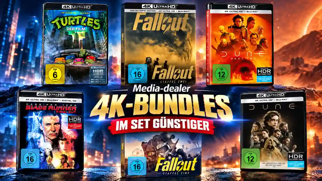Media-dealer: 4K Bundles im Set günstiger