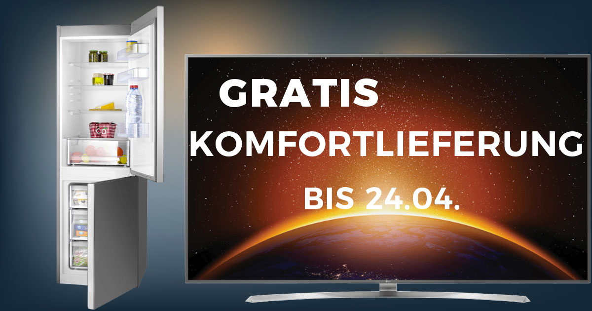Media Markt Komfortlieferung gratis im April 2017