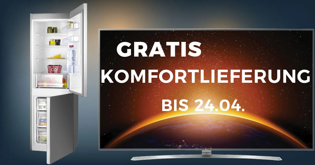 Media Markt Komfortlieferung gratis im April 2017