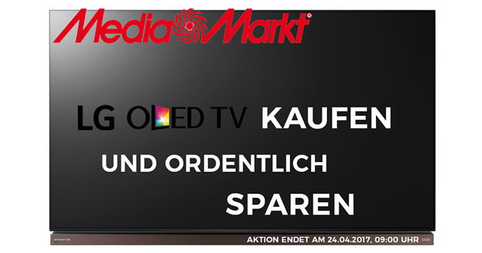 MediaMarkt: Dolby-Vision-OLED kaufen und etliche Euros sparen (bis 24.04.2017, 09:00 Uhr)