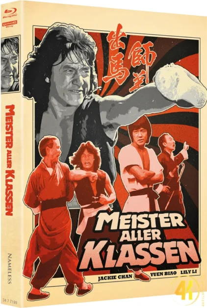 Jackie Chan: Meister aller Klassen (Cover B) – 4K Mediabook (UHD + Blu-ray Disc)