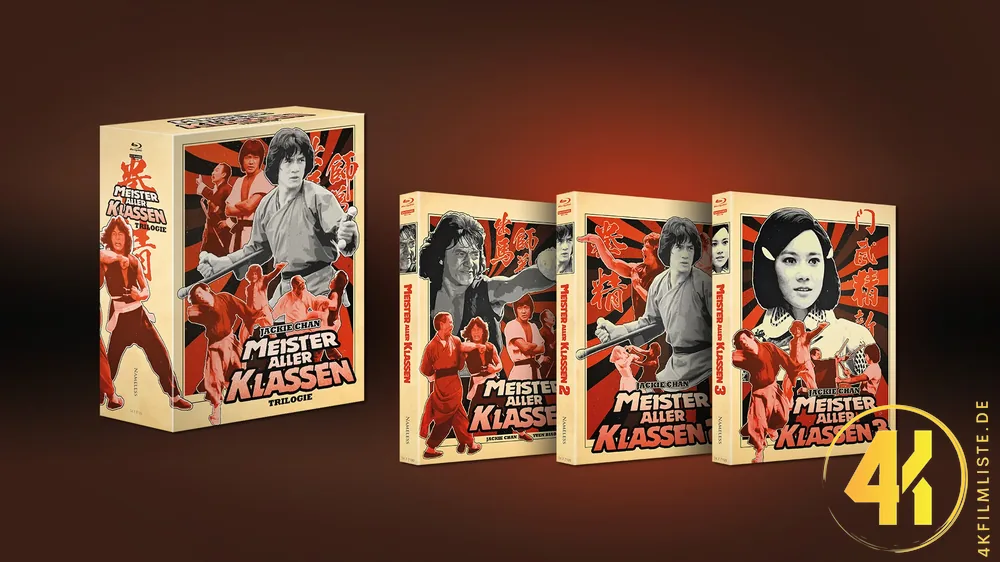 Meister aller Klassen 1 - 3 Trilogie 4K Mediabook Cover B Ultra HD Blu-ray Disc