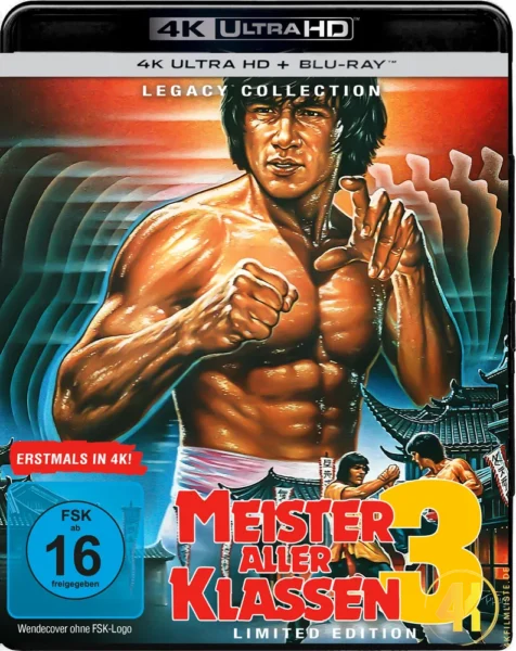 Jackie Chan: Meister aller Klassen 3 – 4K Blu-ray (UHD + Blu-ray Disc)