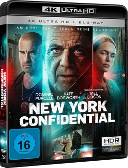 Mel Gibson New York Confidential Ultra HD Blu-ray Disc