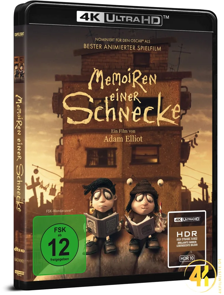 Memoiren einer Schnecke 4K Blu-ray Ultra HD Blu-ray Disc
