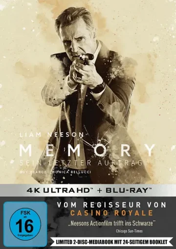 Memory - 4K Mediabook mit Liam Neeson