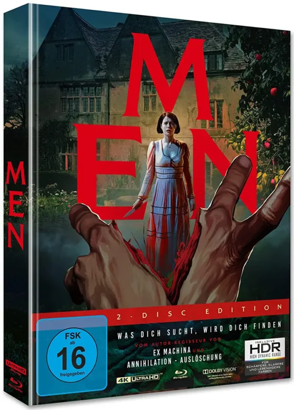 Men: Was dich sucht, wird dich finden – 4K Mediabook B (UHD + Blu-ray Disc)
