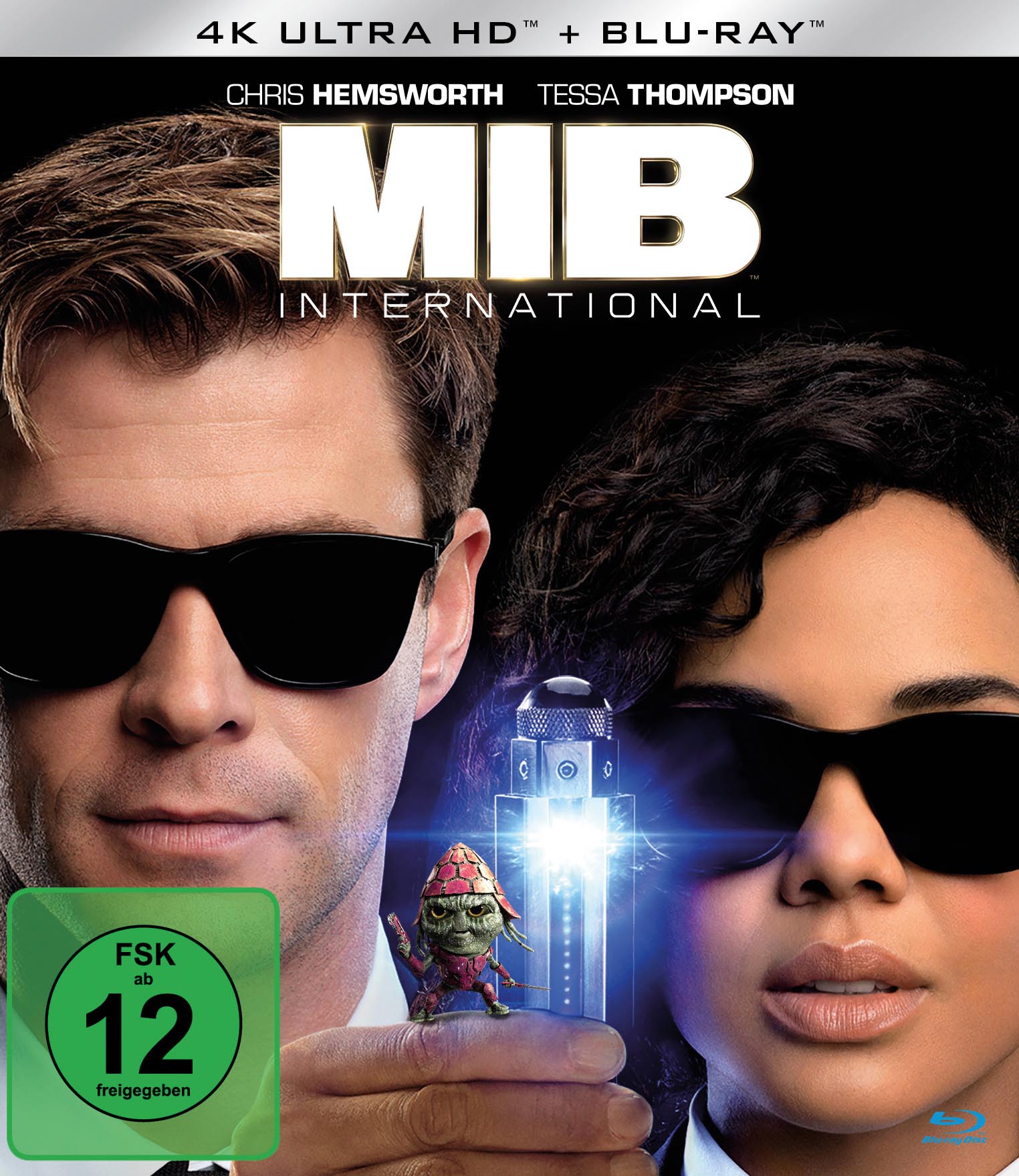 UHD 4K Blu-ray Cover zu Men in Black: International