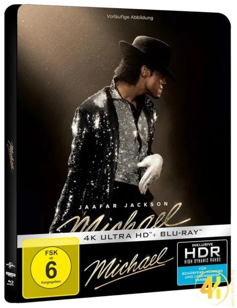 Michael 2026 4K Steelbook Ultra HD Blu-ray Disc