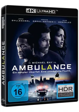 Michael Bays Ambulance auf 4K Blu-ray