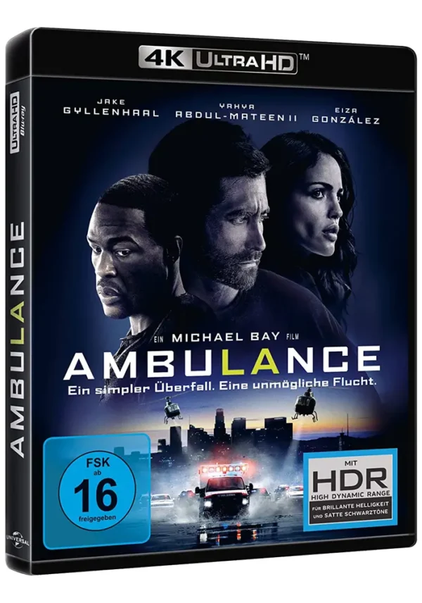 Ambulance – 4K Blu-ray (UHD + Blu-ray Disc)