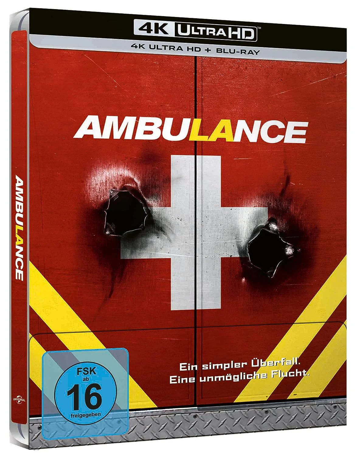Ambulance – 4K Steelbook (UHD + Blu-ray Disc)