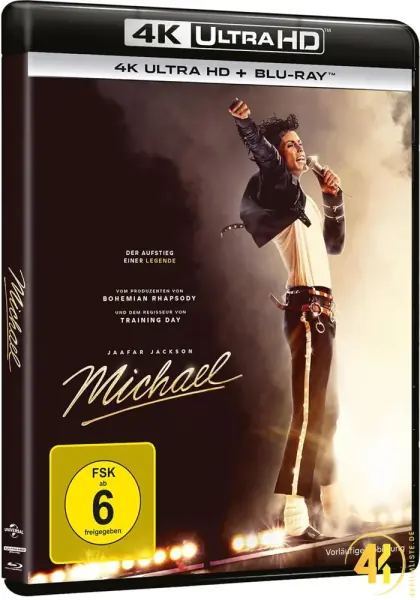 Altes PreCover zum Michael Biopic mit Jafaar Jackson
