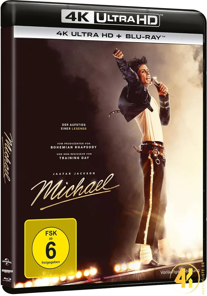 Altes PreCover zum Michael Biopic mit Jaafar Jackson