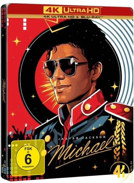 Michael Special Edition Seitenansicht 4K Steelbook Ultra HD Blu-ray Disc