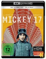 Mickey 17 4K Blu-ray UHD Keep Case Ultra HD Blu-ray Disc