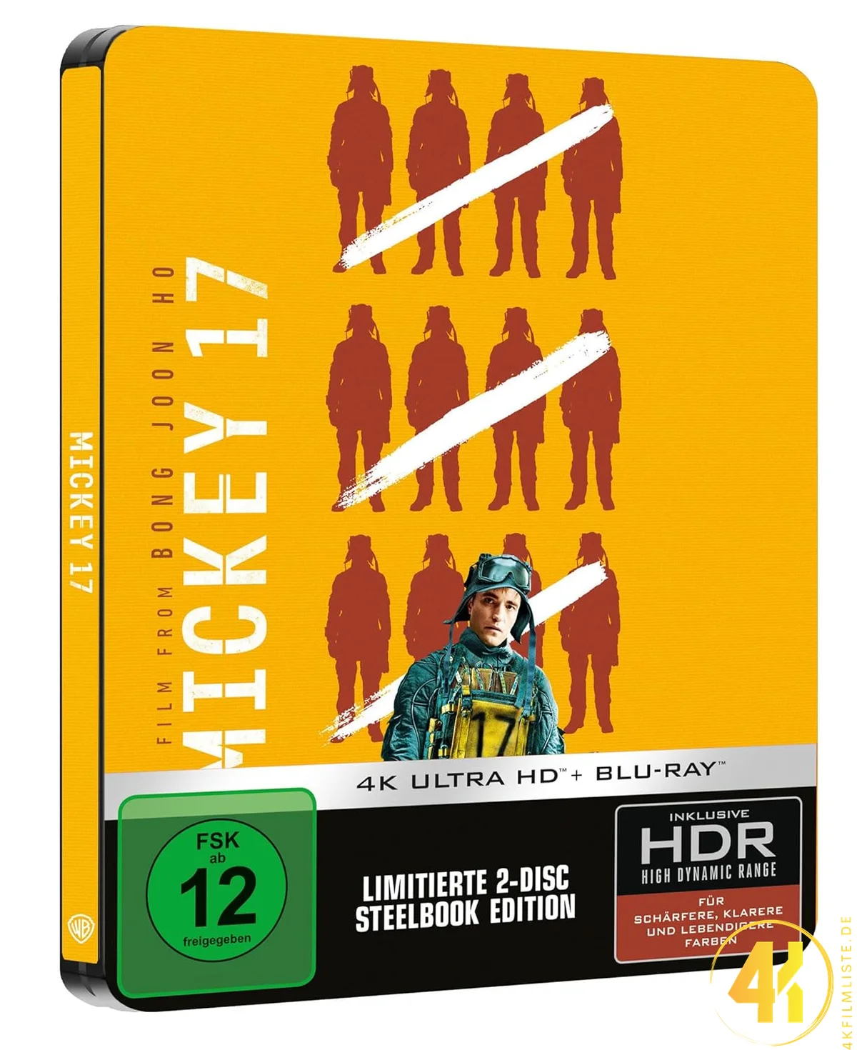 Mickey 17 (Cover B) – 4K Steelbook (UHD + Blu-ray Disc)