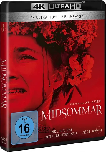 Midsommar - 4K Blu-ray Disc im UHD Keep Case (Ansicht: Schräg seitlich)